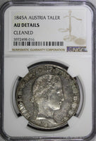 Austria Ferdinand I Silver 1845 A 1 Taler Viena Mint NGC AU Details KM# 2240 (6)