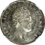 German States SAXONY-ALBERTINE Silver 1842 G 1/6 Thaler NGC MS61 KM# 1161 (17)