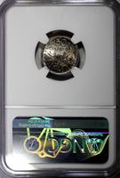 FRANCE Silver 1918 50 Centimes NGC MS62  NICE TONED KM# 854 (133)