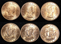 GREAT BRITAIN Elizabeth II 1965 1/2 Penny KM# 896 RANDOM PICK (1 Coin)