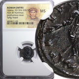 Roman HELENA AD 324-328/30 AE4 BI Nummus NGC MS /GODDESS PAX (190)