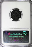 Roman House Constantine Bronze Nummus Crispus AD 316-326 /VOT X NGC Ch AU (11)