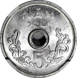 Viet Nam STATE OF SOUTH VIET NAM 1975 5 Xu NGC MS64 KM# A10 (025)