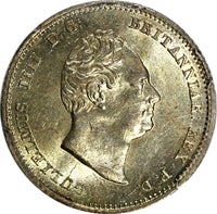 Great Britain William IV Silver 1836 4 Pence PCGS MS64 Nice BU KM# 723 (2)