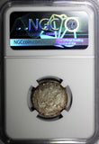 Russia Catherine II Silver 1785 SPB 15 Kopeks NGC XF Detail Small Date C# 62c(5)