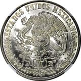 Mexico ESTADOS UNIDOS MEXICANOS Silver 1978 Mo 100 Pesos NGC MS66 KM# 483.2 (03)