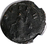 ROMAN.Gallienus AD 253-268  BI Double-Denarius / Rev. Providentia  NGC (014)