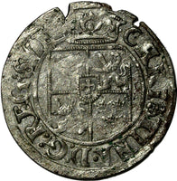 Livonia Christina of Sweden (1632-1654) Silver (16)44 1/24 Thaler SCARCE KM# 31