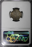 Great Britain George III Silver 1786 4 Pence NGC AU55 Toned KM# 596.1 (079)
