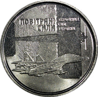 UKRAINE 2020 10 Hryven Air Force of Ukraine 30mm GEM BU RANDOM PICK (1 Coin)