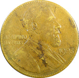 GUATEMALA Provisional Aluminum-Bronze 1923  5 Pesos 1 YEAR TYPE KM# 234 (23 204)