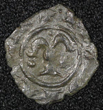 SICILY Italian states Manfred (1258-1266) Billon 1 Denaro Minted in Messina (43)