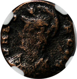ROMAN Constantinian Dynasty AE3/4 Nummus AD 330-340 / She-Wolf &Twins NGC (122)