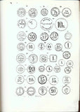 Classification of Russian Jetons, Metal Bon,Stamps.Классификация русских жетонов