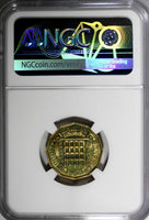 Great Britain Elizabeth II Nickel-Brass PROOF 1953 3 Pence NGC PF64 KM# 886