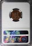 Mexico ESTADOS UNIDOS MEXICANOS Bronze 1929 Mo 1 Centavo NGC MS62 RB KM# 415