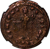 ROMAN Maximinus II AD 310-313 Bi Redused Nummus / GENIUS NGC (206)