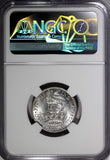 Great Britain George V Silver 1928 1 Shilling NGC MS62 KM# 833 (45)