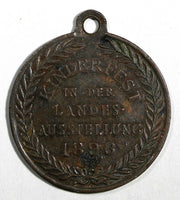 GERMANY Bronze 1896 Token Kinderfest In Der Landes- Ausstellung (18 402)