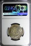 PERU Fernando VII Silver 1817 LIMA JP 2 Reales NGC AU55 KM# 115.1 (028)