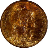 France Bronze 1899 5 Centimes UNC KM# 842 (20 096)
