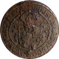 Sweden Cristina 1646 Ore NGC XF40 BN TOP GRADED ! OVERSIZE SLAB !  KM# 162.2 (2)