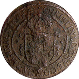 Sweden Cristina 1646 Ore NGC XF40 BN TOP GRADED ! OVERSIZE SLAB !  KM# 162.2 (2)