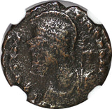 Roman Constantinian AD 330-340 AE3/4 NUMMUS NGC / Constantinopolis/Victory (26)