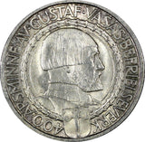 SWEDEN Gustaf V Silver 1921 W 2 Kronor 400th Political Liberty UNC KM# 799 (124)