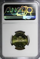 Haiti Brass 2013 1 Gourde NGC MS65 Citadelle de Roi Christophe KM# 155 (004)