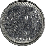 Brazil Stainless Steel 1997 5 Centavos ERROR Double Die Obverse KM# 632 (18 126)