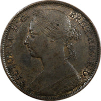 Great Britain Victoria (1837-1901) 1888 1 Penny Toned KM# 755 (20 573)