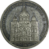 Germany Bavaria Silvered 1896 Medal St.Lucas Church 40mm Hauser-807 (18 261)