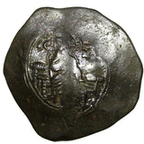 BYZANTINE Manuel I 1143-1180 AD,Constantinople.Billon Aspron Trachy, 29mm,4,16g.