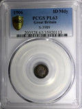 Great Britain Edward VII Silver 1906 1 Penny PCGS PL63 PROOFLIKE TONED KM#795(3)