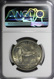 Ireland Republic Copper-Nickel 1964 1/2 CROWN Horse NGC MS65 GEM BU KM# 16a (39)