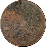 Sweden Adolf Frederick Copper 1760 2 Ore, S.M. Mintage-558,000 KM# 461 (21 347)