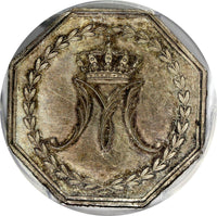 GERMANY BAVARIA SILVER MEDAL King Maximilian I PCGS MS63 Witt-2545 SCARCE (963)