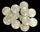 SWEDEN Gustaf VI Silver 1952-1966 TS 2 Kronor UNC/BU KM# 827 RANDOM PICK (1 C.)