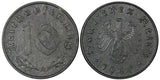 Germany - Third Reich Zinc 1940 A 10 Reichspfennig WWII Issue  UNC KM# 101 (242)