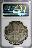 Russia Peter I Silver 1723 OK Rouble NGC VF35 Only 2 Graded Highest RARE KM162.3