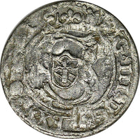 Poland.Riga.Sigismund III (1587-1632). Silver 1598 Solidus 1,03g.18mm