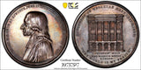 GREAT BRITAIN 1839 Silver Medal Centenary of Wesleyan Methodism PCGS AU 123 gram