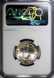 Germany - Third Reich Silver 1937 E 2 Reichs Mark NGC MS62 Hindenburg KM# 93(34)