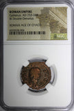 ROMAN.Gallienus AD 253-268  BI Double-Denarius / Rev. Securitas  NGC (004)