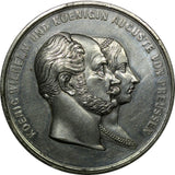 GERMANY Medal 1861 Wilhelm I and Princess Augusta Coronation 45,5mm (10 603)