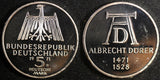 Germany - Federal Republic Silver 1971 D 5 Mark PROOF BU Flashy KM# 129 (23 217)