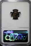 ROMAN Constantinian Dynasty AE3/4 Nummus AD 330-340 / She-Wolf &Twins NGC (122)