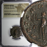 ROMAN.Gallienus AD 253-268  BI Double-Denarius / Rev. SOL,Sun,Globe NGC (044)
