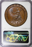 Great Britain SOHO George III 1797 2 Pence 41 mm NGC MS64+ BN RARE KM# 619 (35)